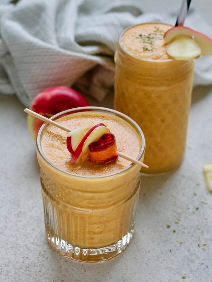 早餐健康饮品系列—苹果生姜胡萝卜汁的做法