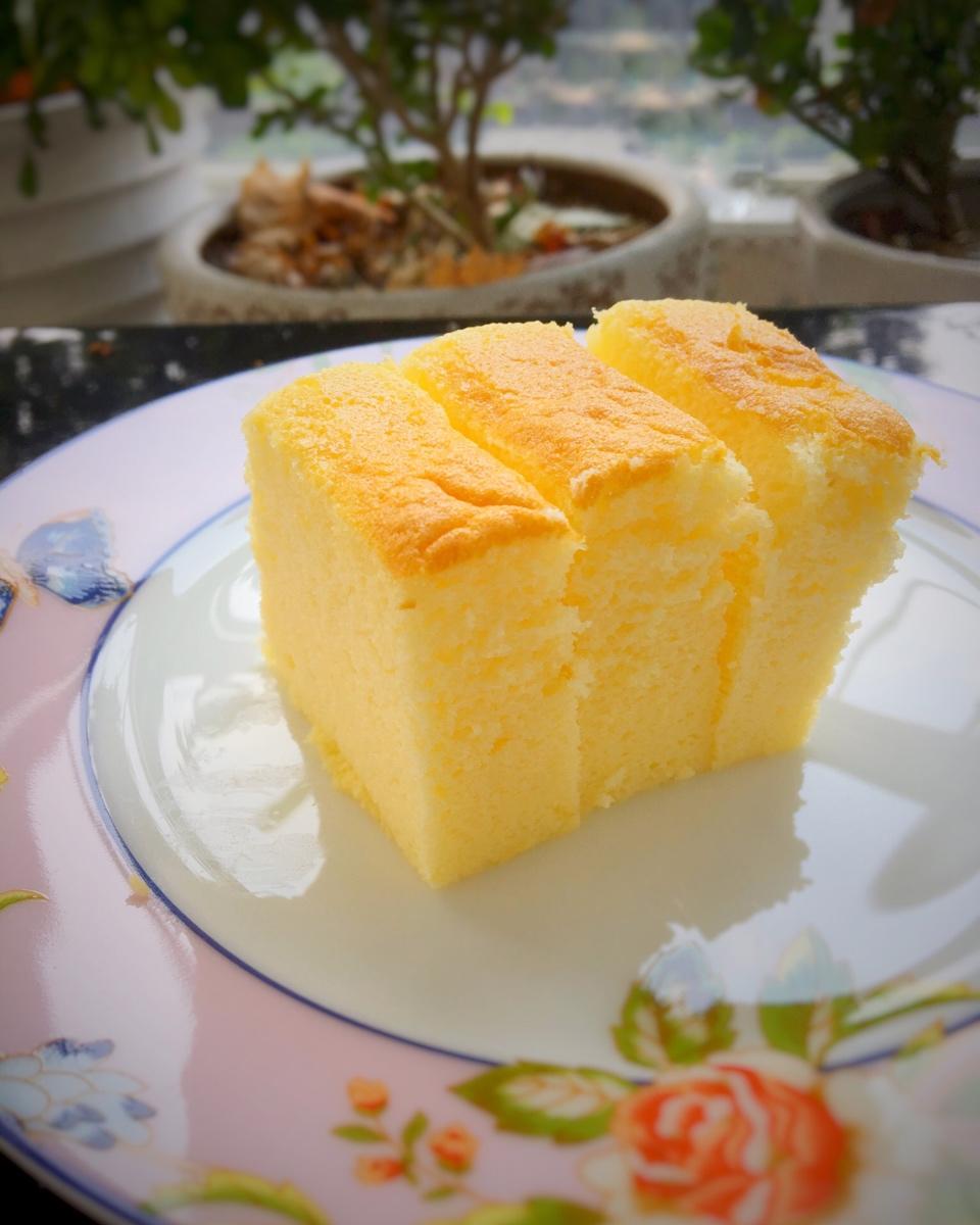 不开裂不回缩不掉皮的酸奶水浴法蛋糕