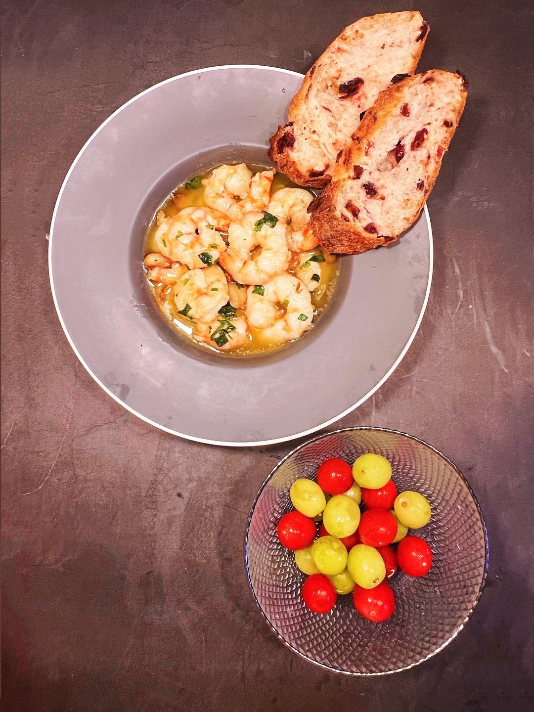 西班牙香蒜虾（Gambas al Ajillo）的做法