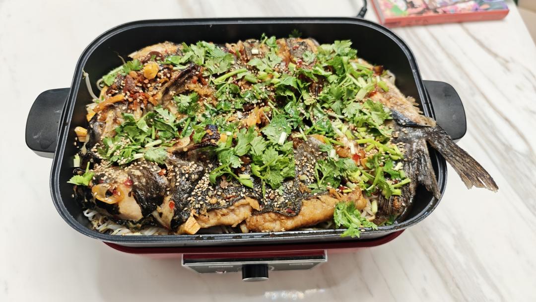 蒜香烤鱼
