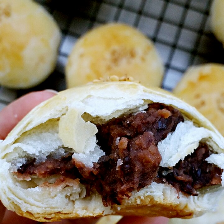 红豆酥，红豆饼，苏式月饼