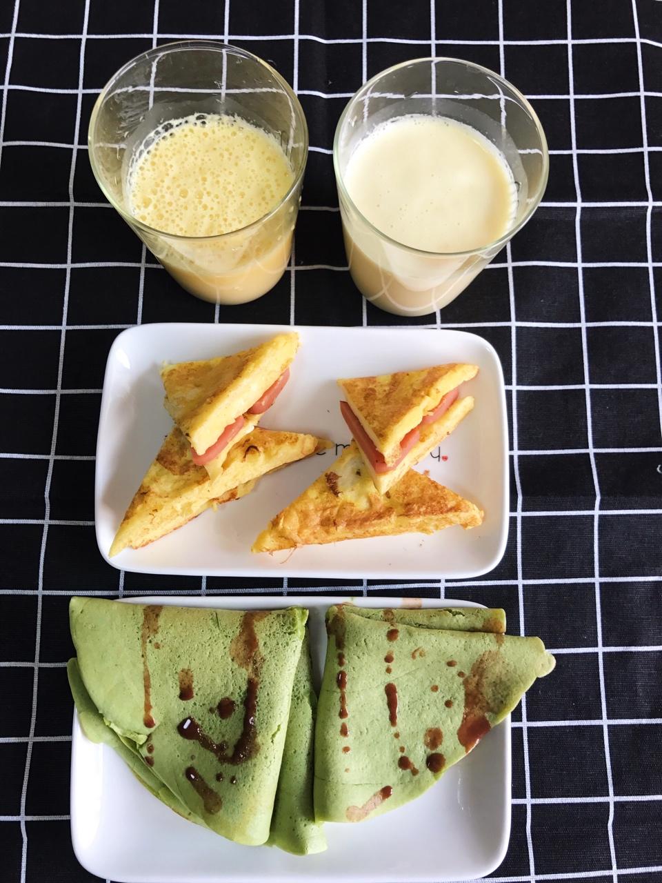 基础早餐可丽饼