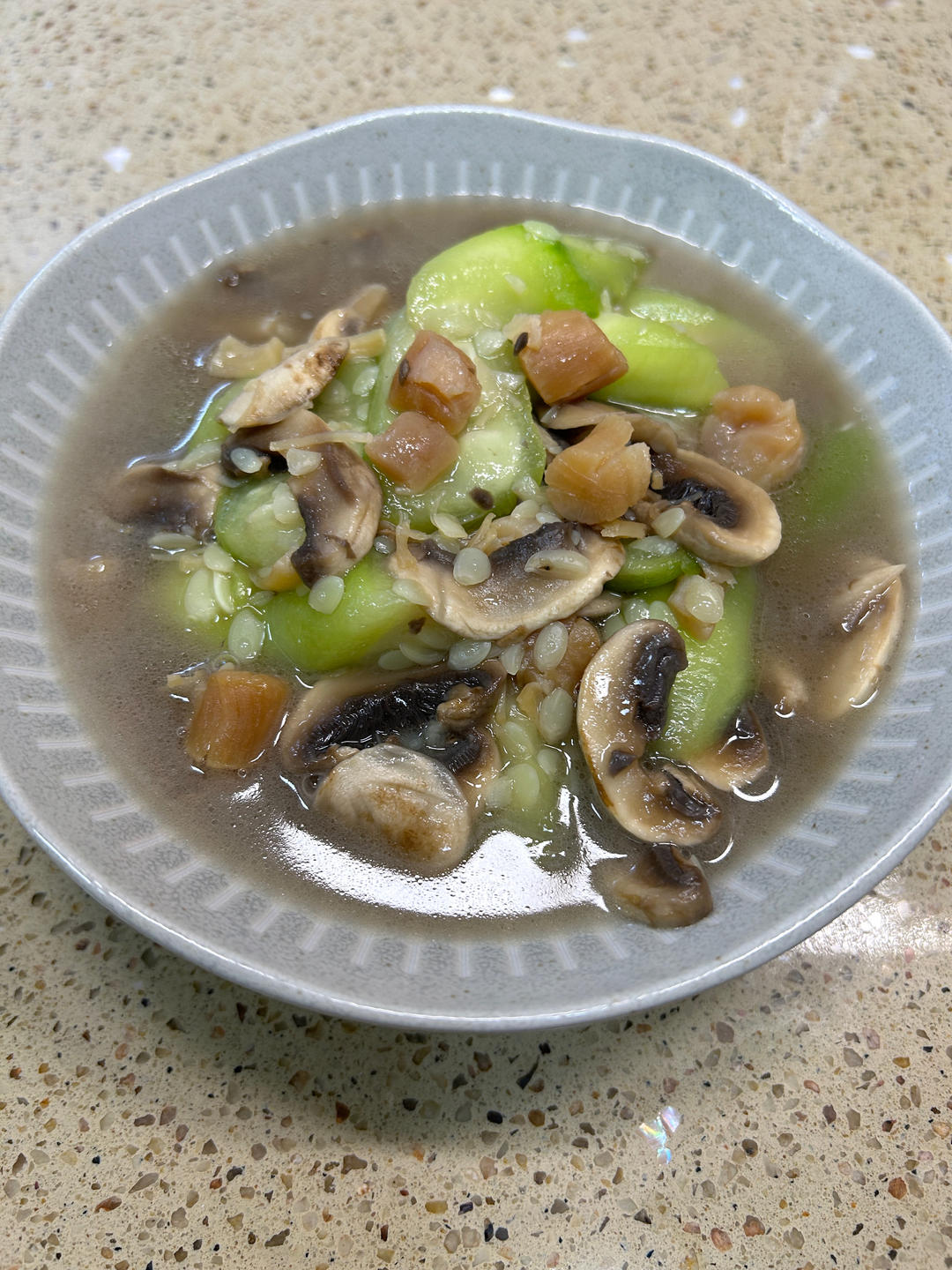干贝丝瓜