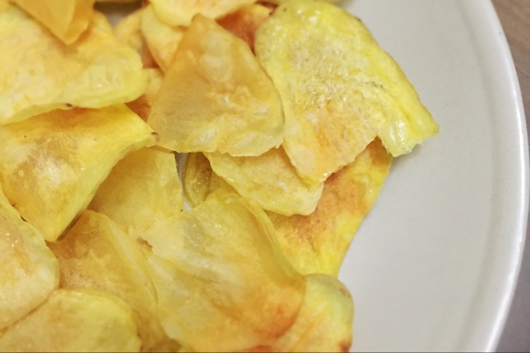 微波炉烤薯片