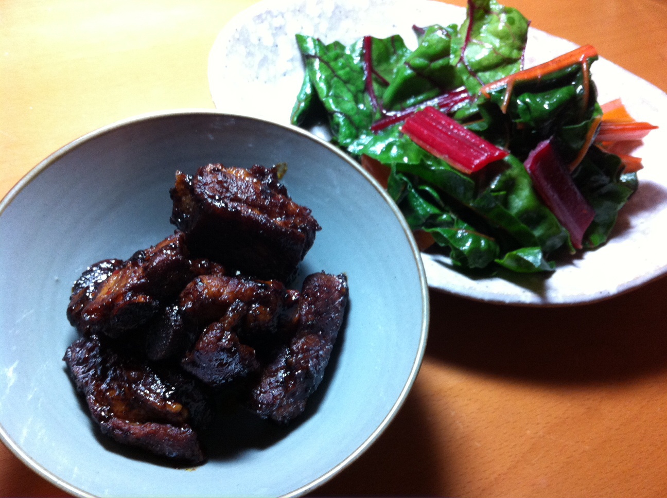 蒜蓉辣酱烧排骨