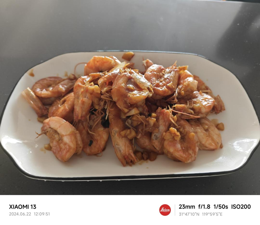 家庭版油焖大虾