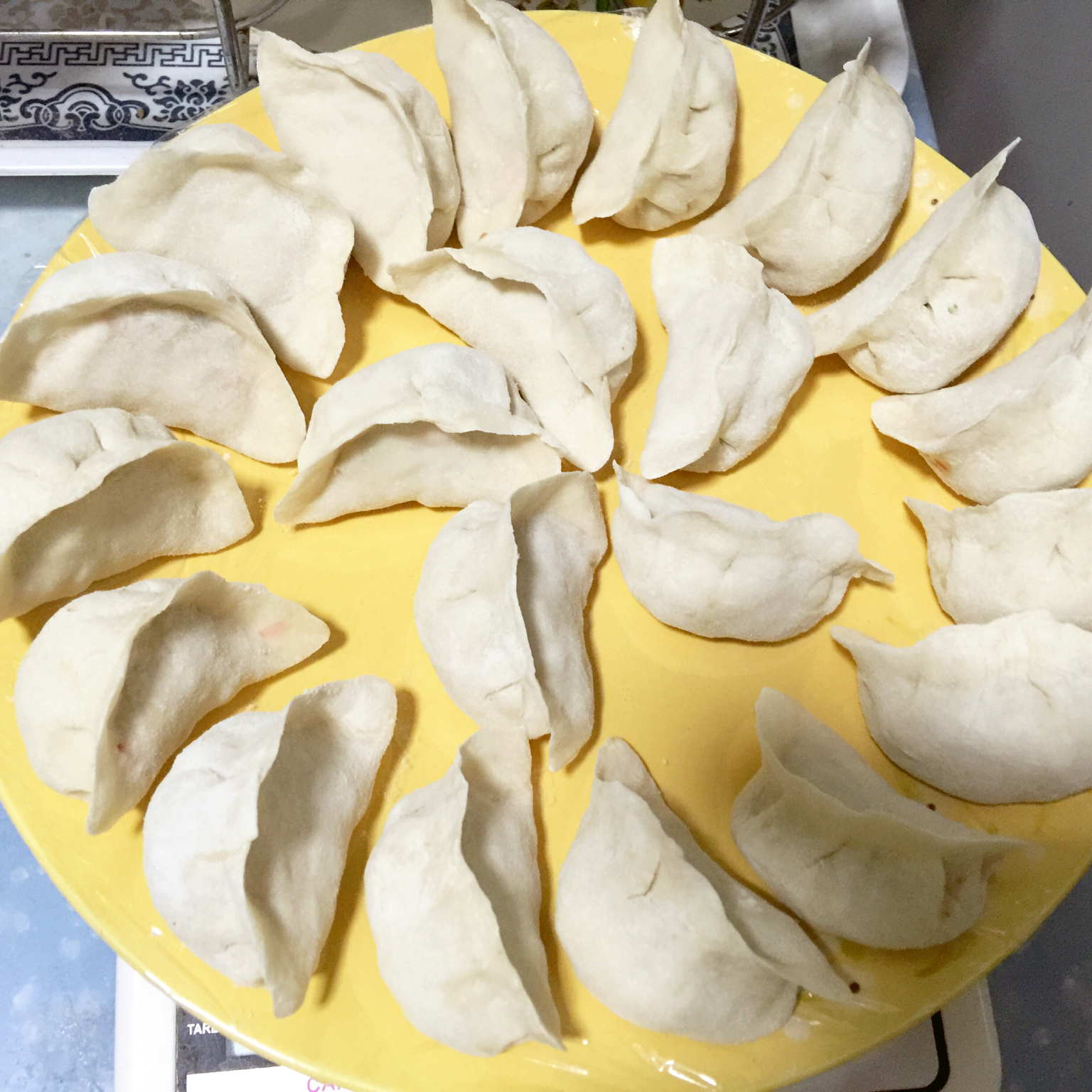 胡萝卜包菜粉条饺子