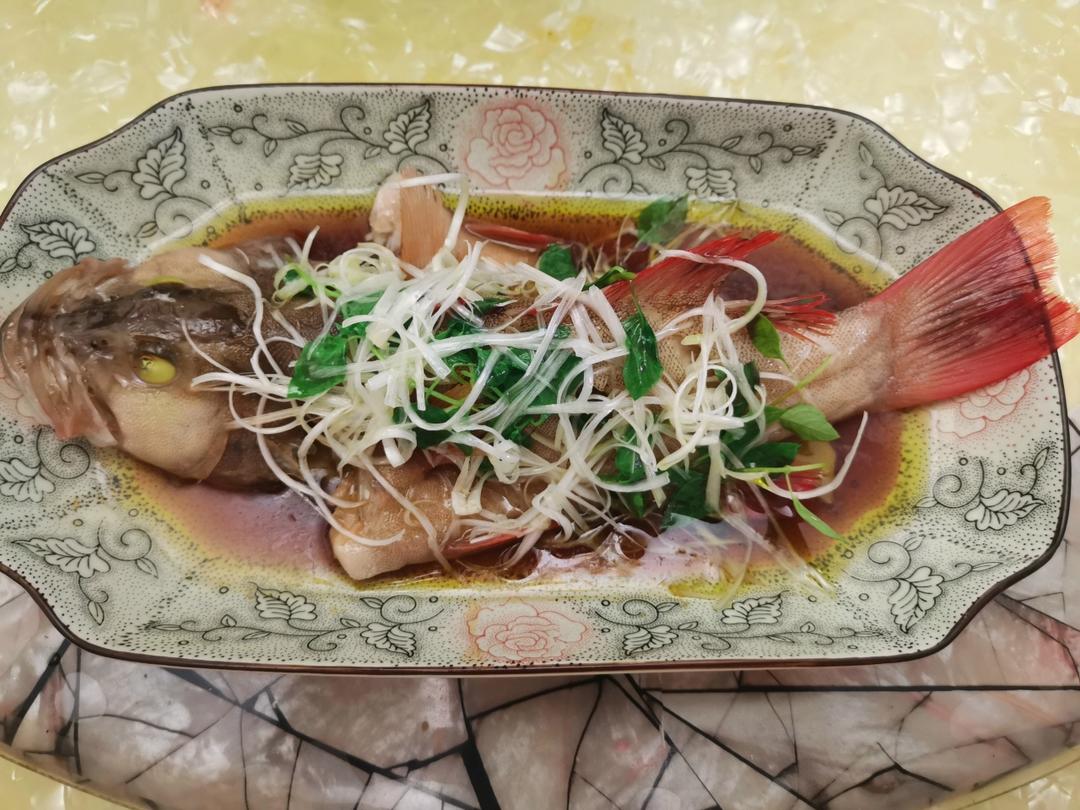 年年有余——广式清蒸东星斑