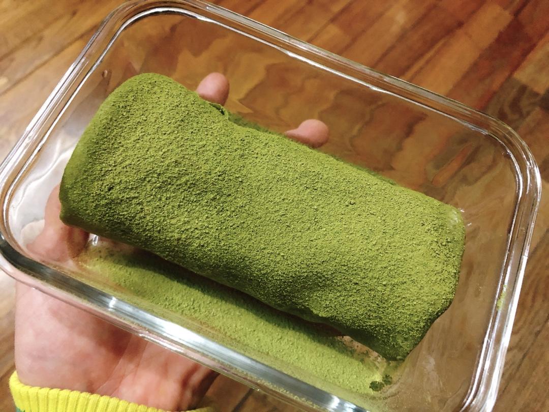 抹茶奶冻毛巾卷【曼食慢语】
