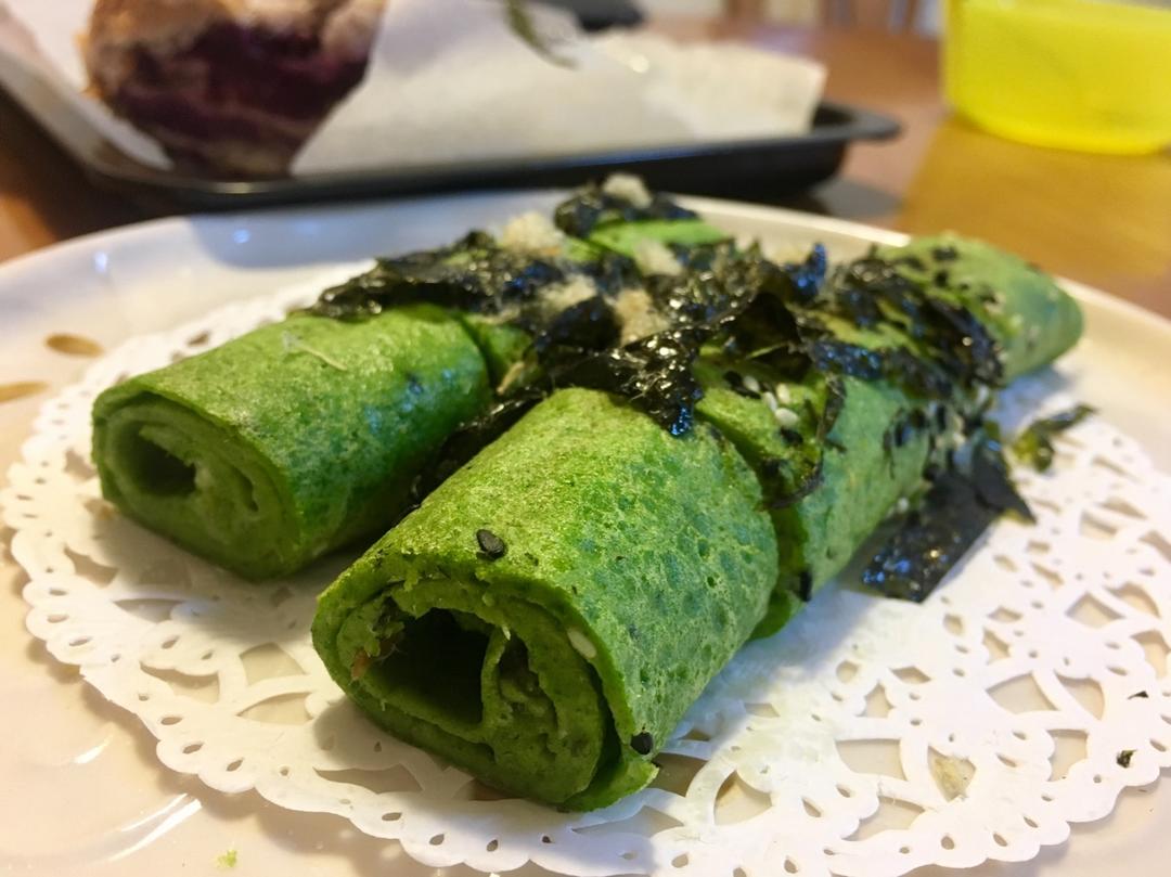 土豆胡萝卜菠菜饼