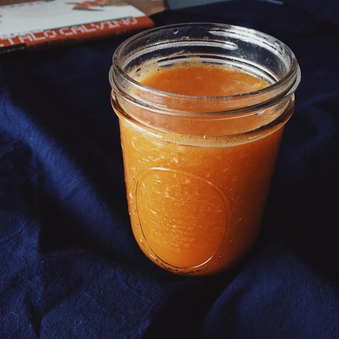 胡萝卜生姜热饮