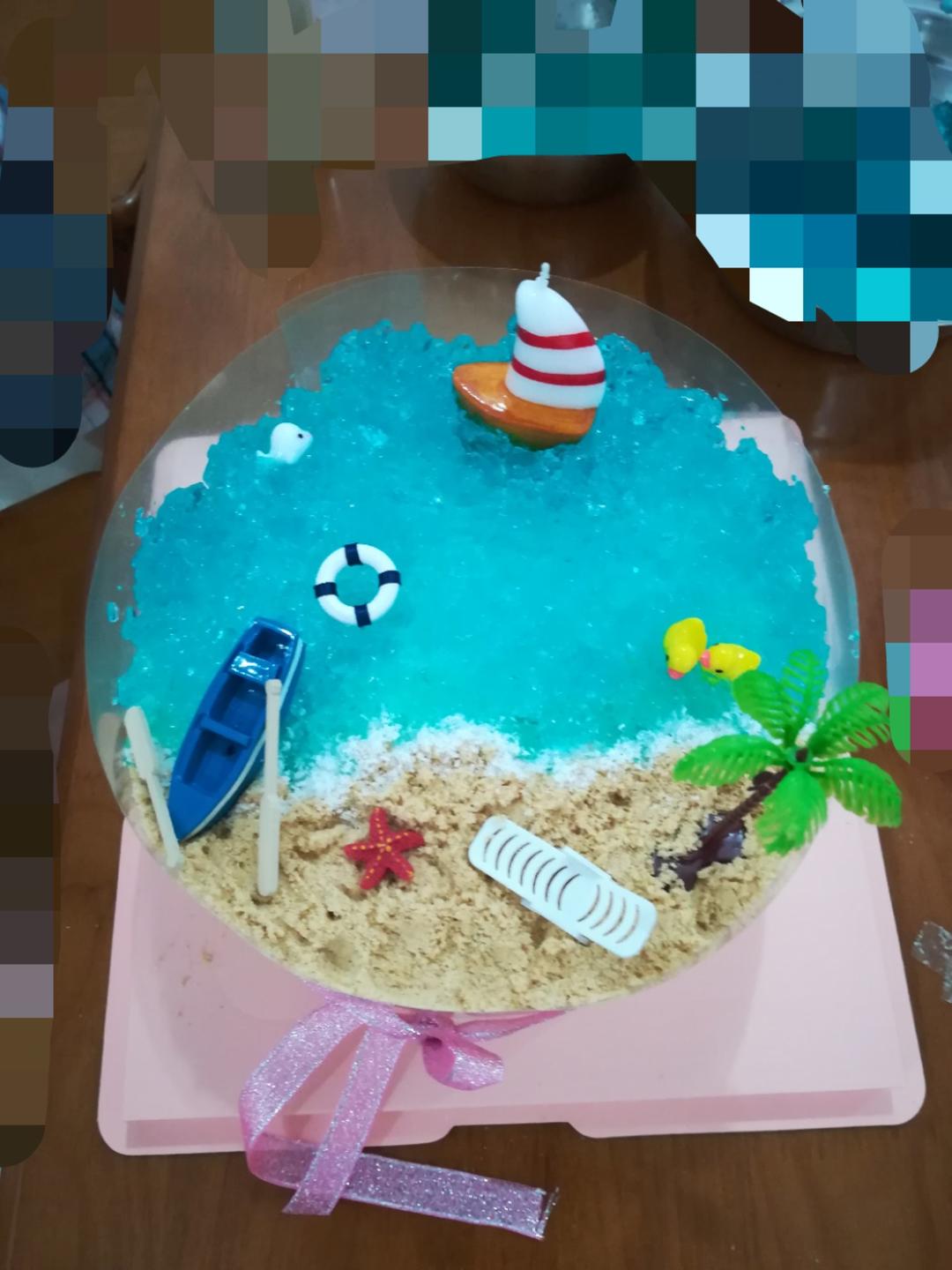 海洋酸奶慕斯蛋糕