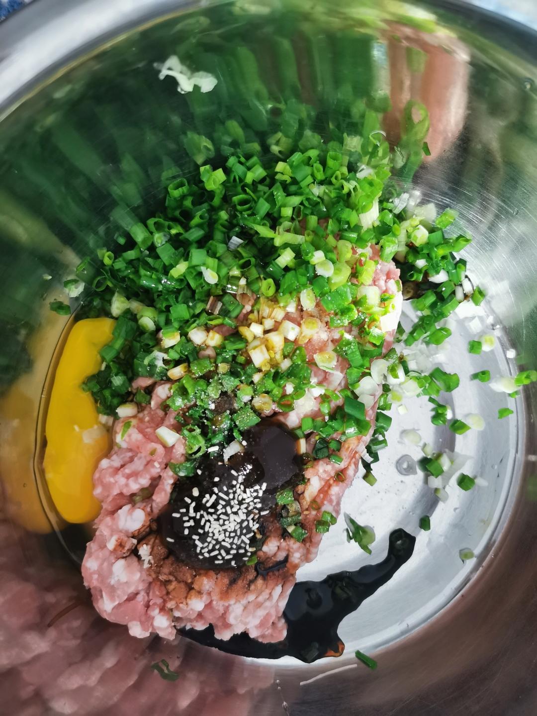 美味芹菜肉蒸饺的做法 步骤6