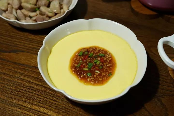 蒸蛋羹 Steamed Egg Pudding