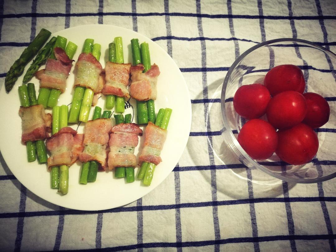 培根芦笋卷