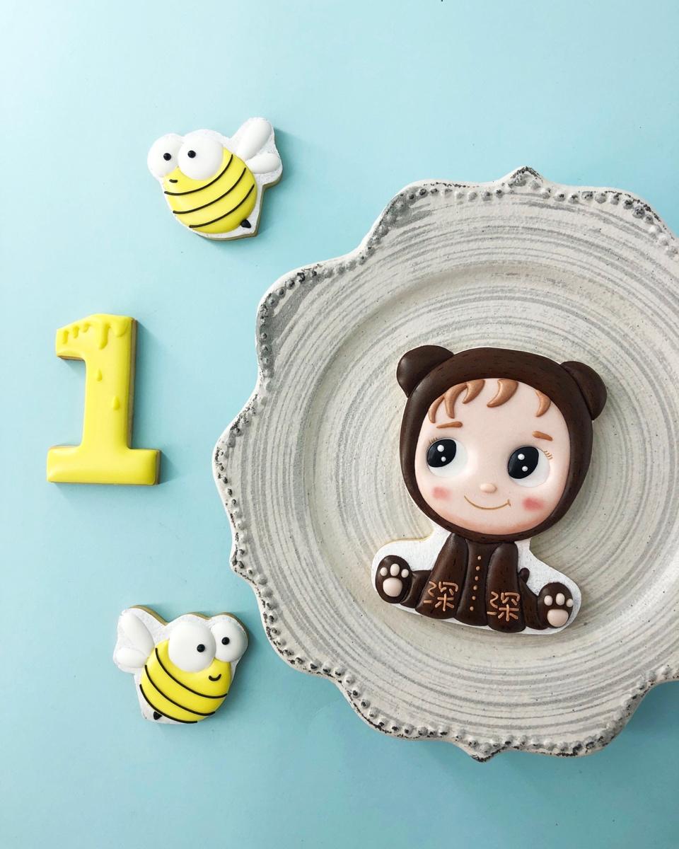 卡通人物糖霜饼干