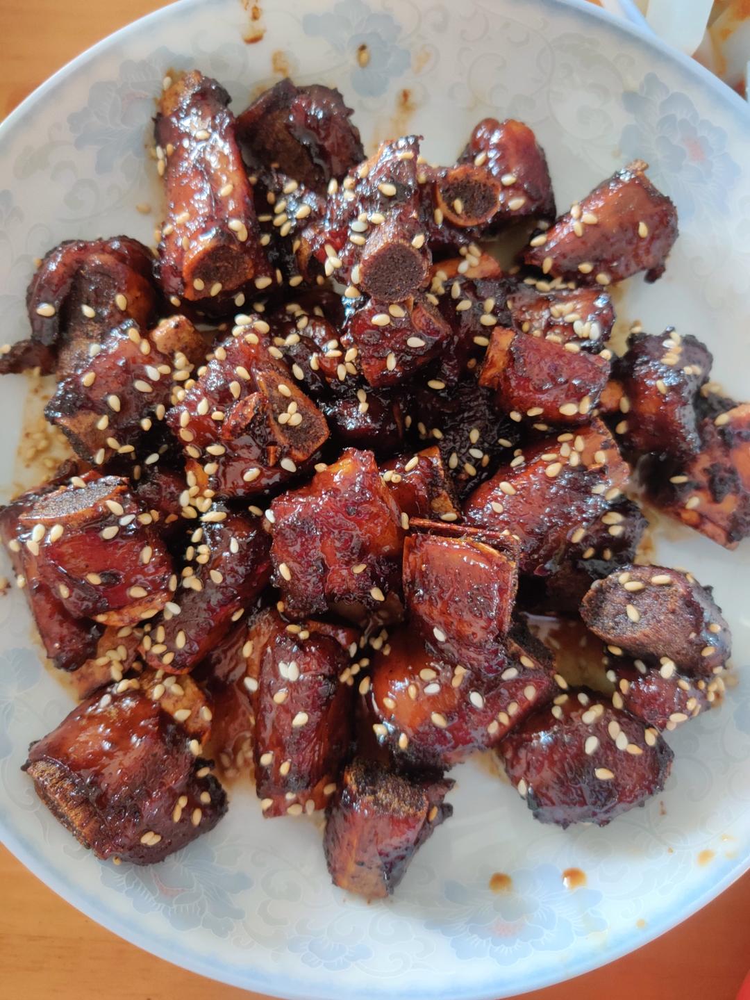 糖醋排骨/糖醋小排（不放油）（12345口诀做出正宗上海本帮）