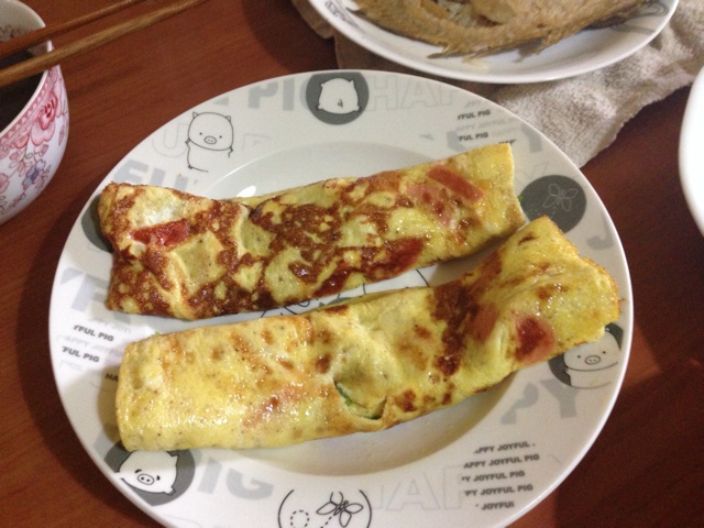 #爱自己，好好吃早餐# 十分钟搞定【芝士蔬菜鸡蛋饼】