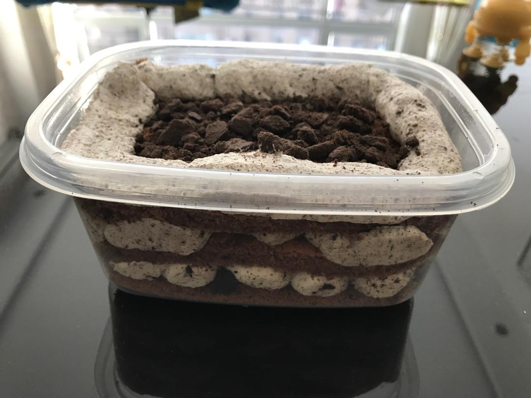 好吃到流泪的奥利奥咸奶油盒子蛋糕