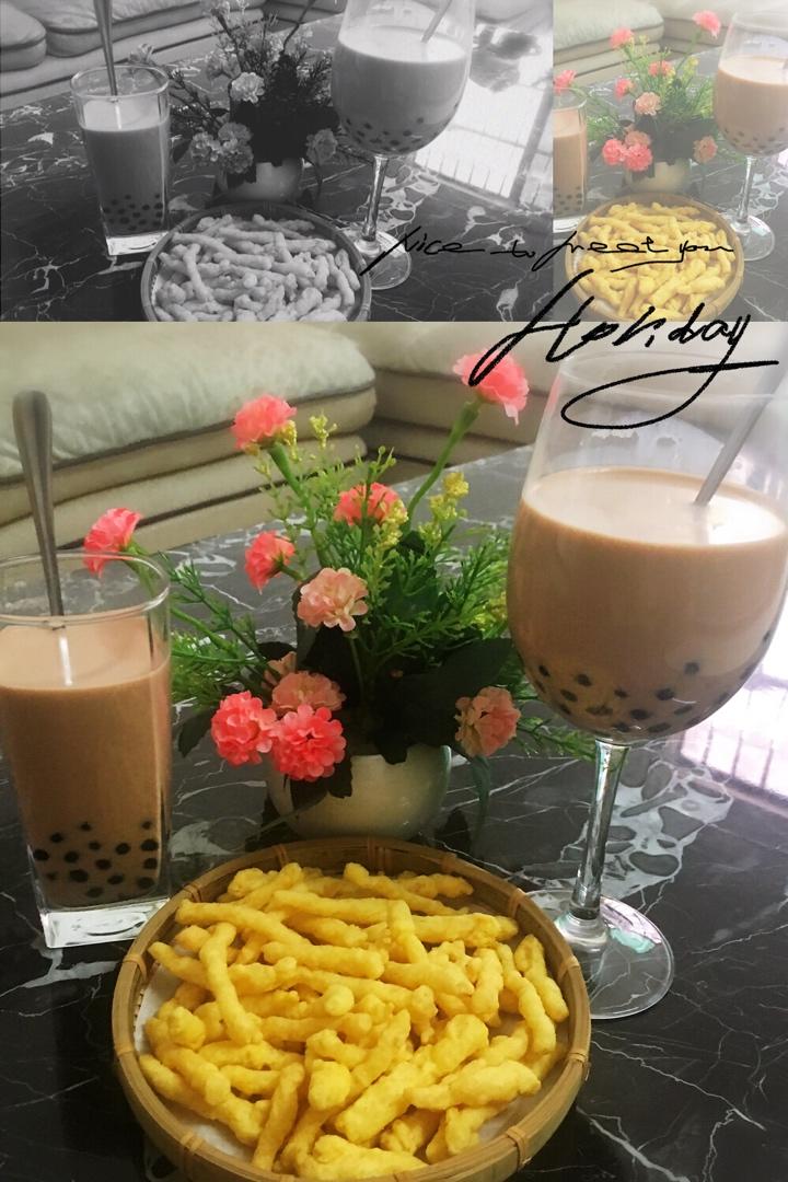 家庭版珍珠奶茶