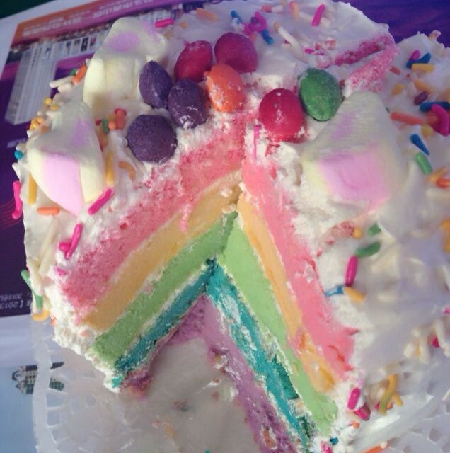 彩虹蛋糕