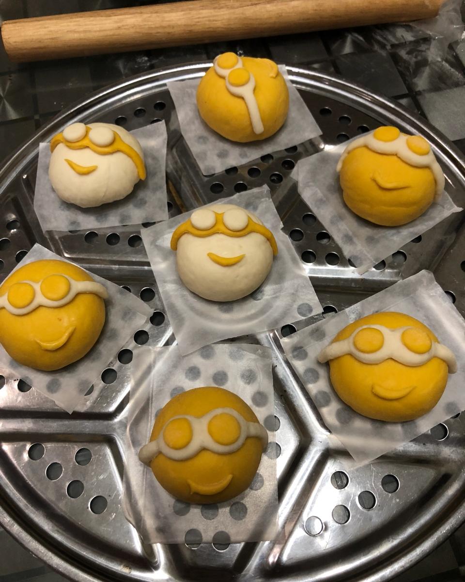 奶香南瓜馒头！我很喜欢！