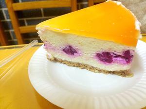 西柚红心火龙果酸奶冻芝士蛋糕的做法 步骤7