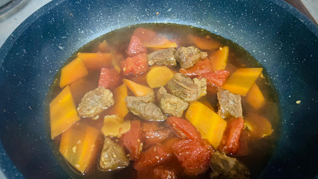 超级下饭家常菜——【番茄牛腩】