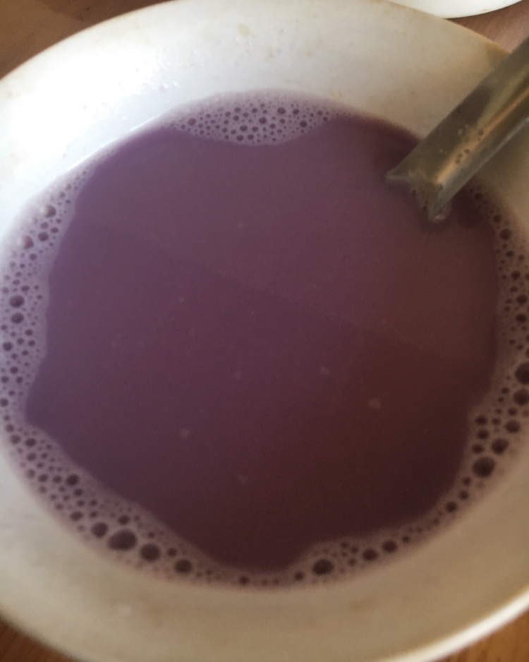 紫薯豆浆（豆浆机版）