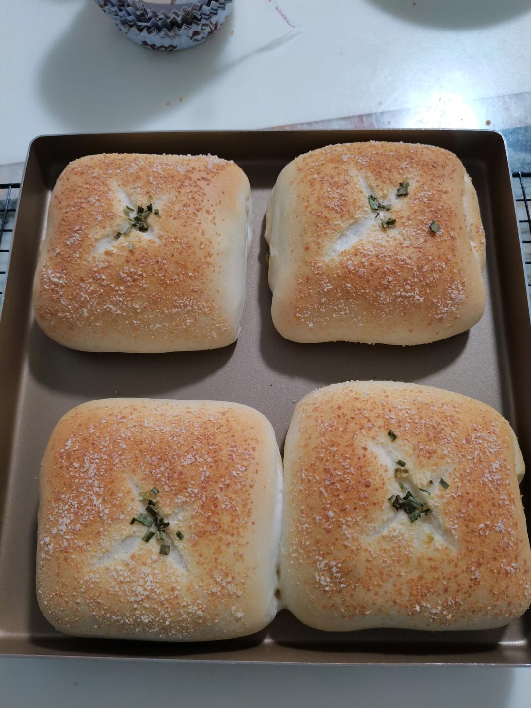 芝士熏鸡面包（万用方子）
