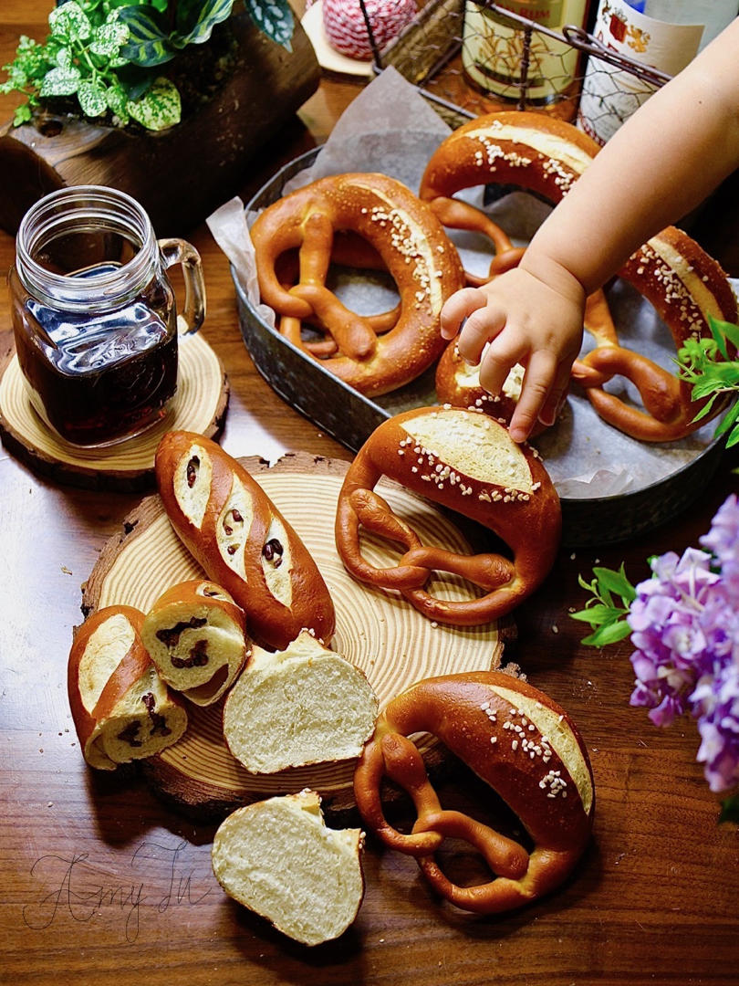 德国结面包布雷结面包有关碱水面包brezel的一切bretzelbrezenpretzel