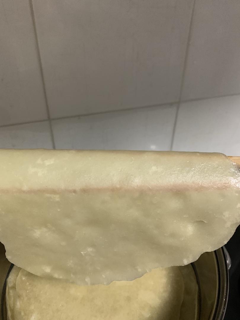 春饼   轻松一次做出十几张的春饼皮
