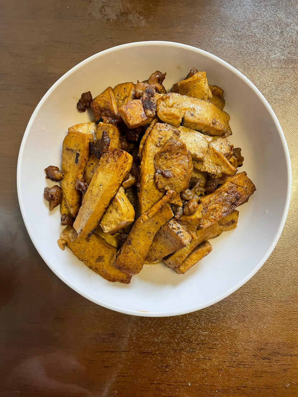 豆干炒肉，简单美味