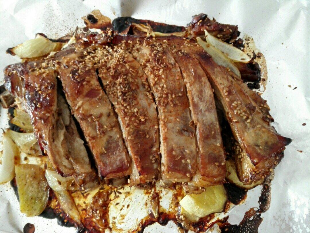 孜然烤羊排