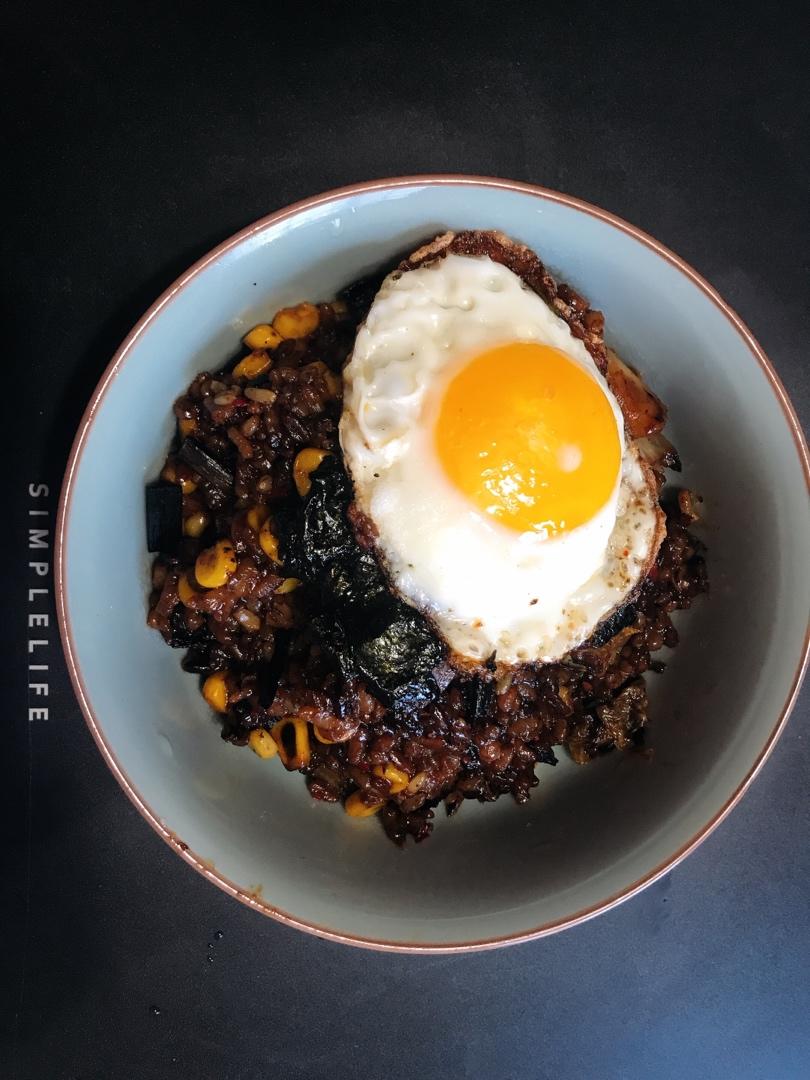 升级版辣白菜炒饭😭姜食堂同款🌟泡菜饭开出了p.o 斯密达