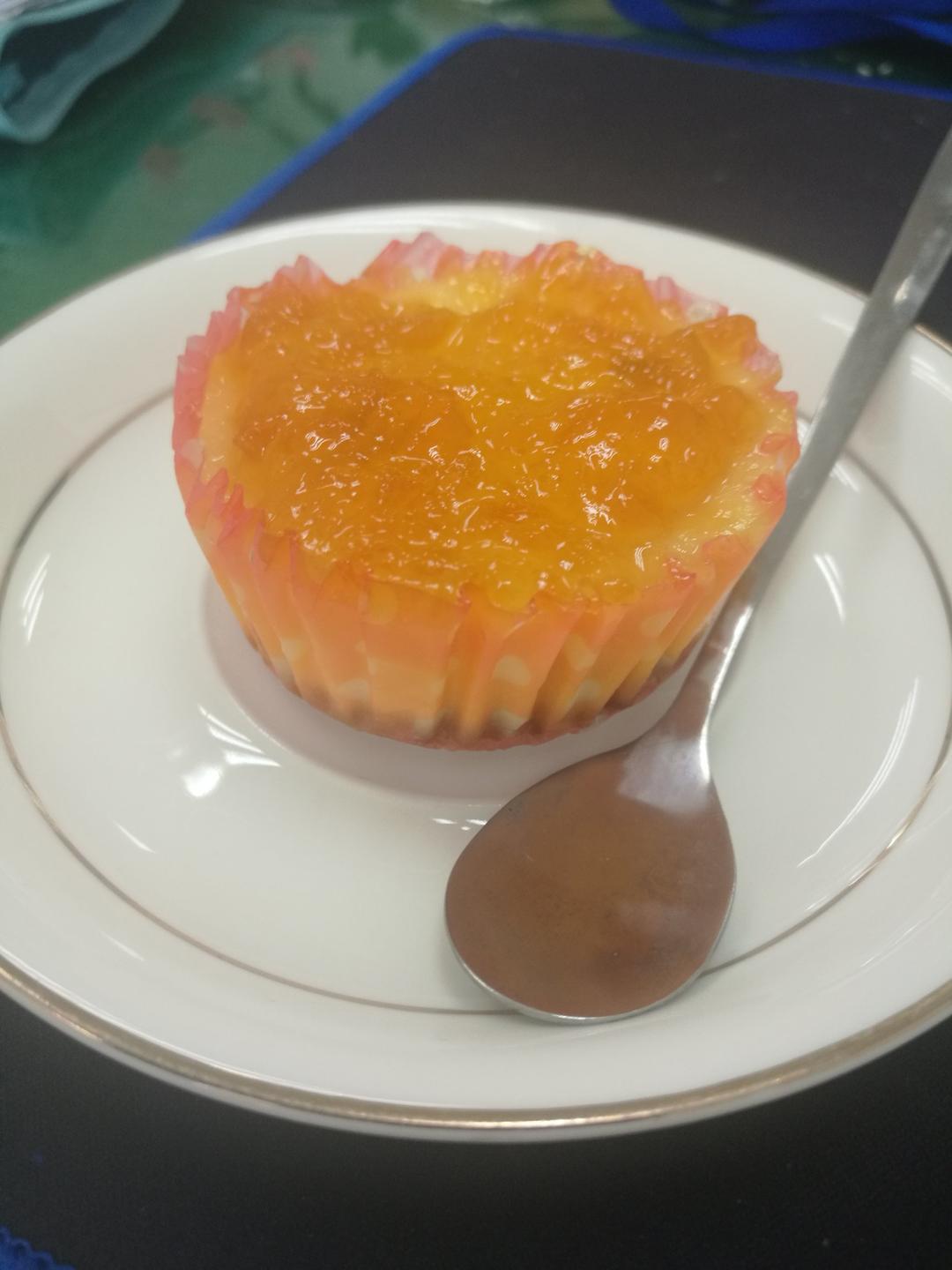 黑白杏果芝士蛋糕