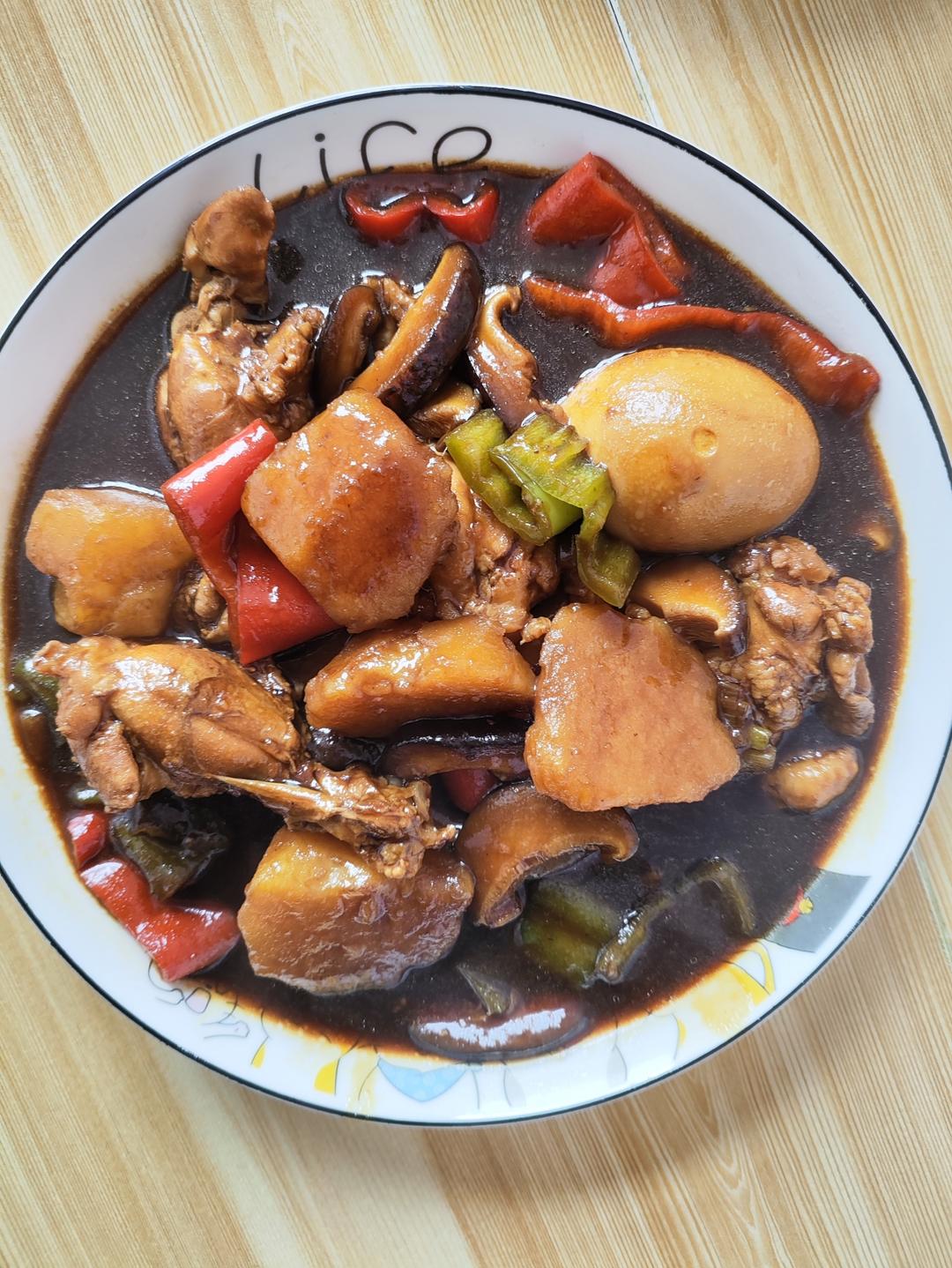 外卖第一名，简单在家做|黄焖鸡米饭