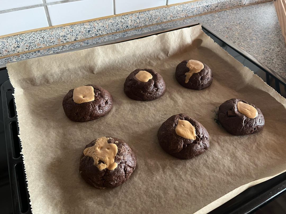 Peanut Butter chocolate cookies