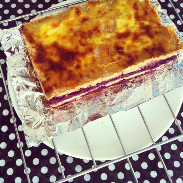 芝士麦香焗紫薯