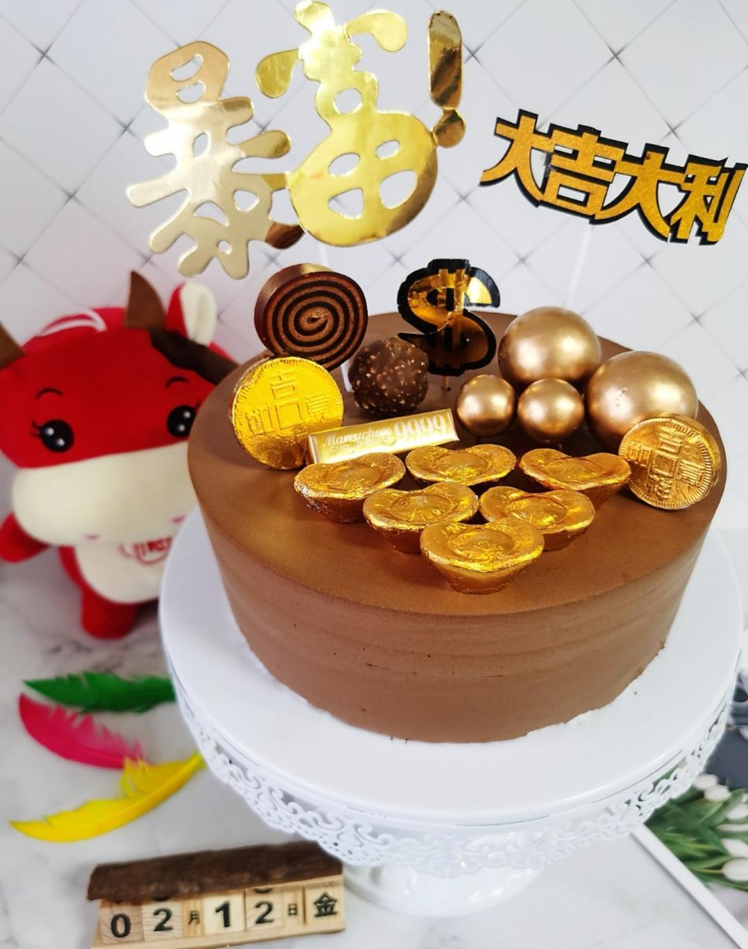 浓郁巧克力慕斯蛋糕（6寸）