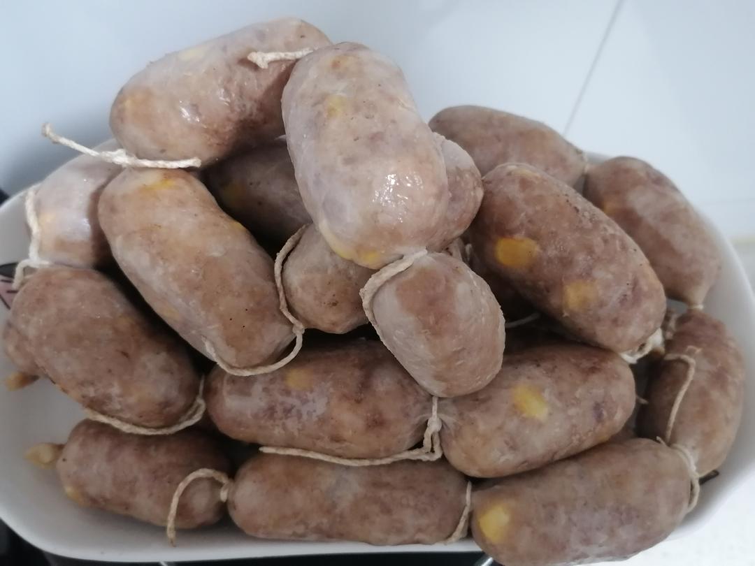 自制烤肉肠～家有孩子必备