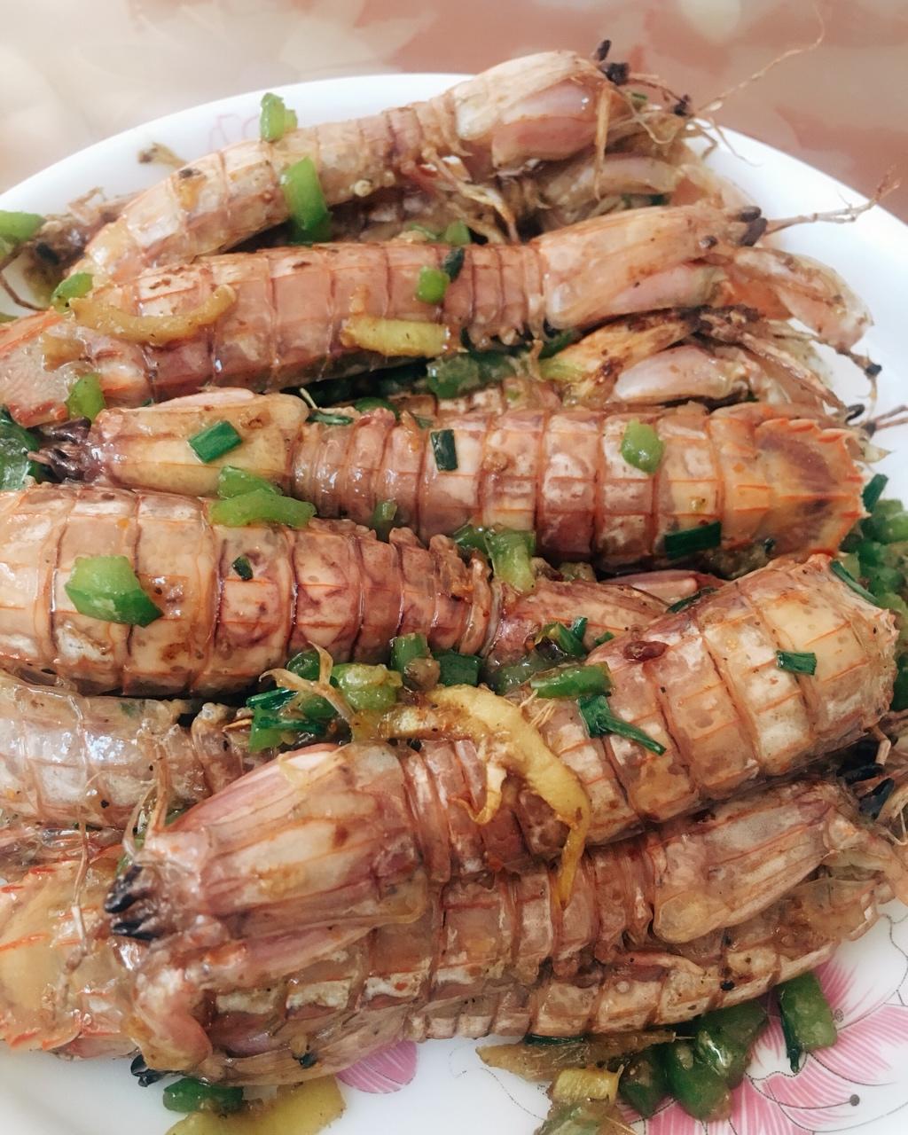 椒盐皮皮虾