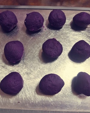 紫薯糯米糕的做法 步骤4