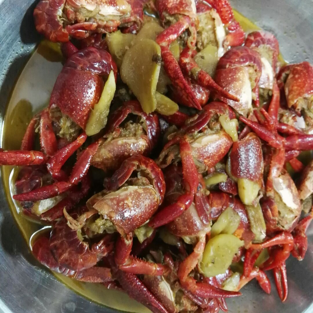 鲜煮小龙虾