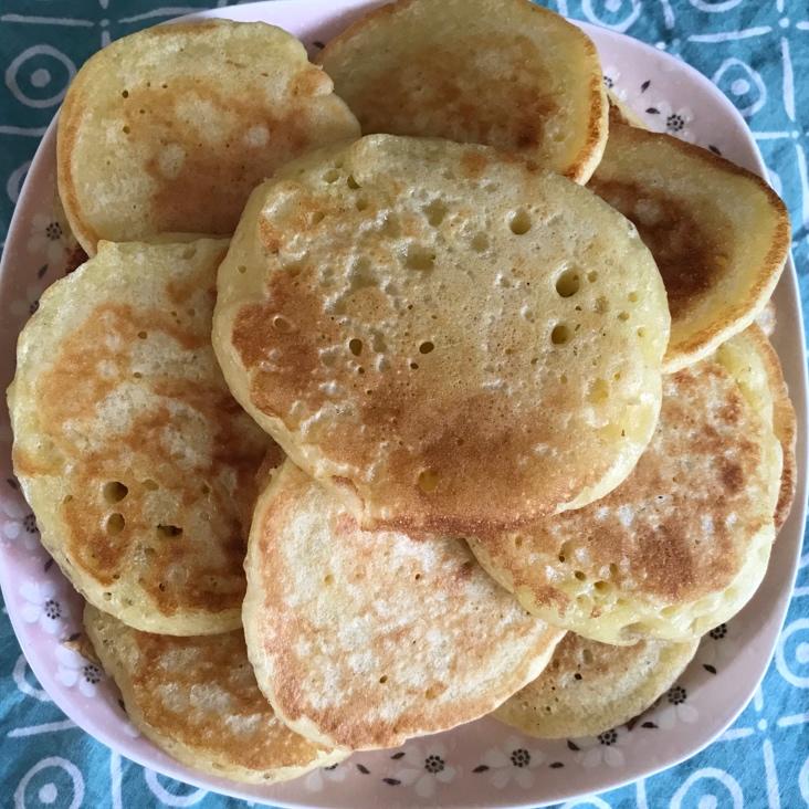 松软香甜的玉米饼（发酵版）