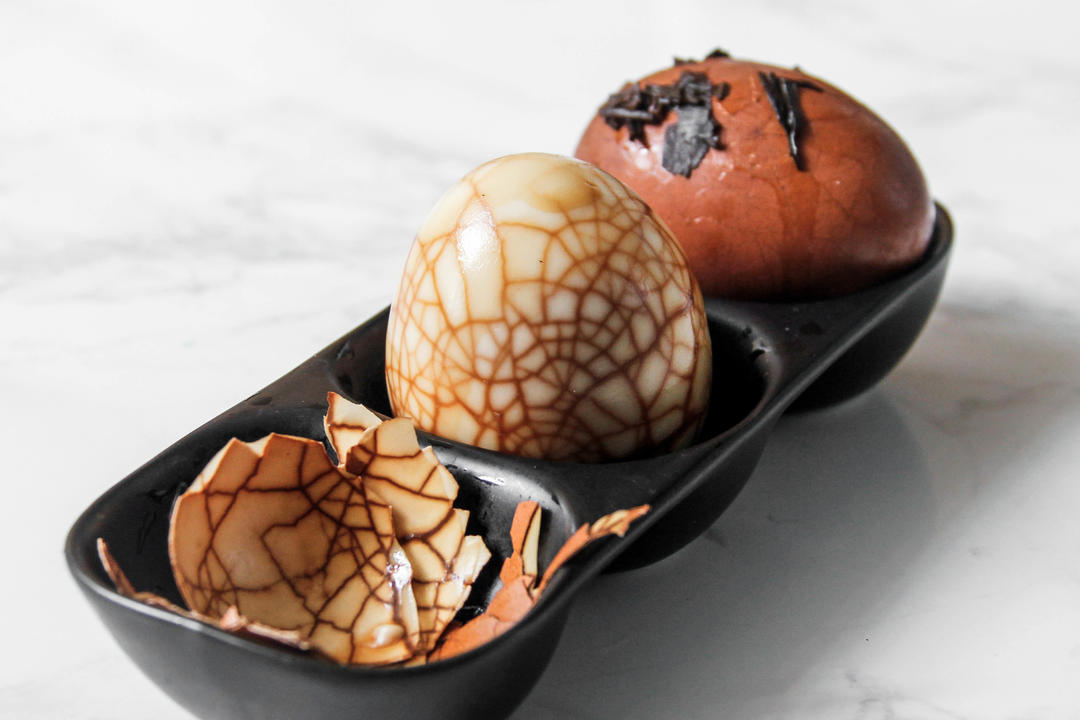 【懒人早餐】五香茶叶蛋--卤肉料包版