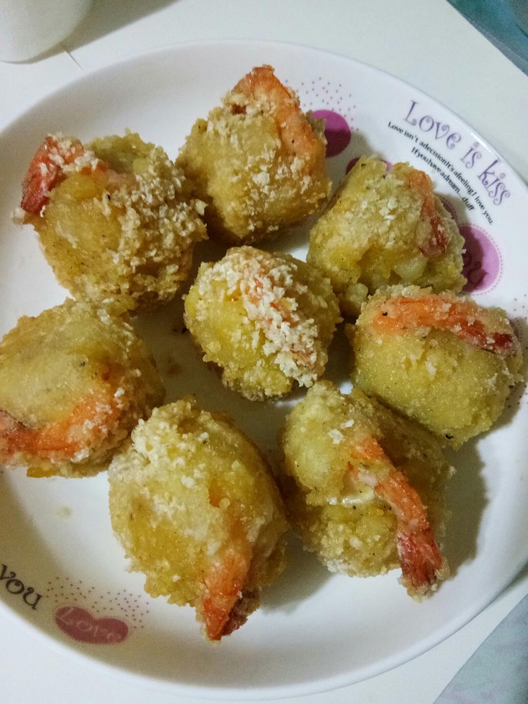 土豆芝士虾球
（媲美必胜客）