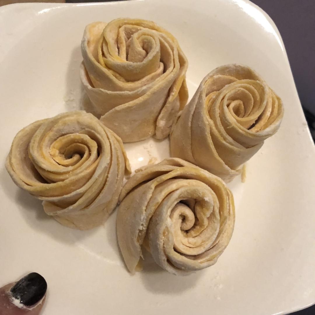 玫瑰花馒头
