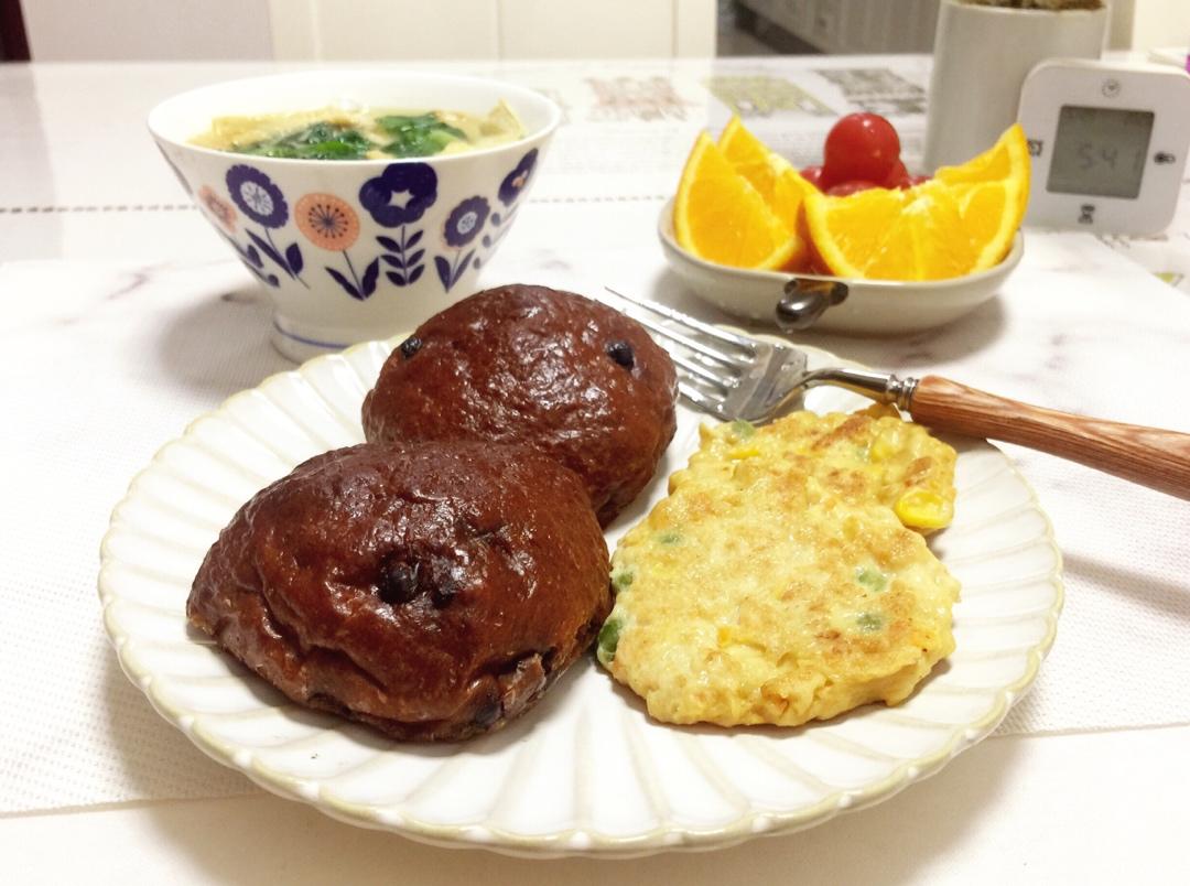 黑眼豆豆面包