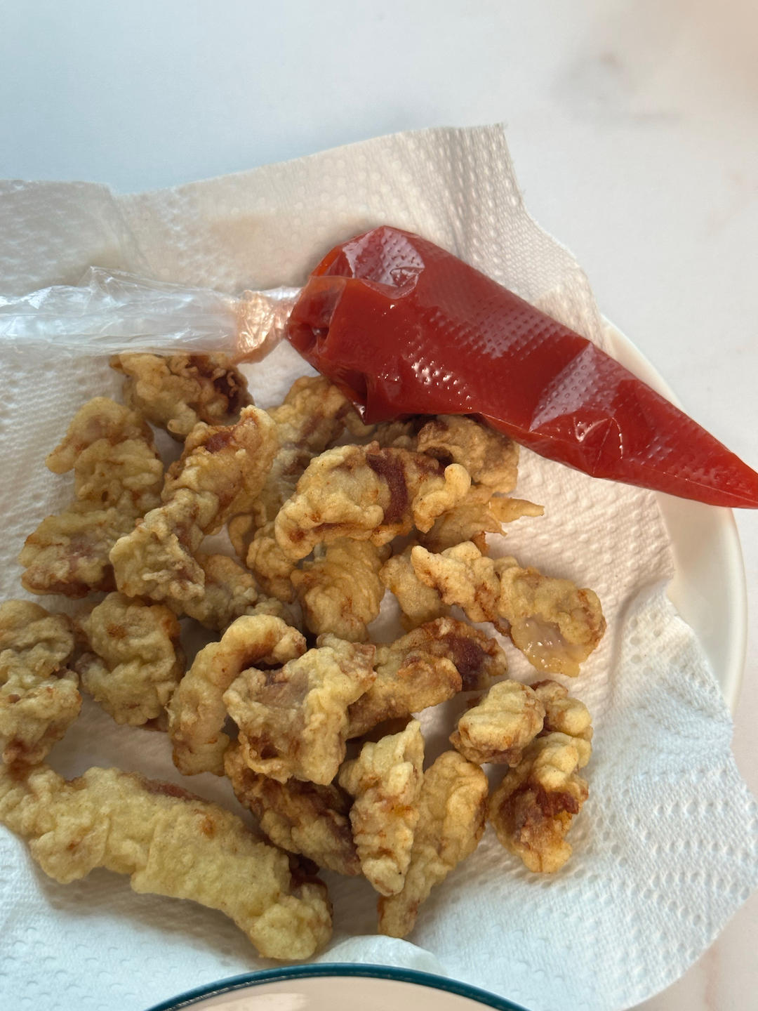 干炸蘑菇的做法，大人小孩都喜欢